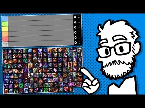 (2019 edition) TBSkyen Ranks EVERY Champion Based on Character Design