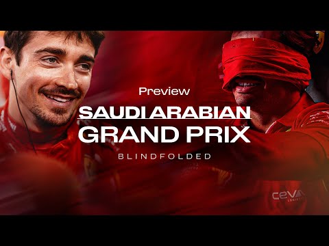 Carlos Sainz blindfolded, Charles Leclerc directs! | Saudi Arabian Grand Prix Preview