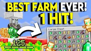 BEST INFINITE RAID FARM 1.21! Minecraft Tutorial in 60 Sec!