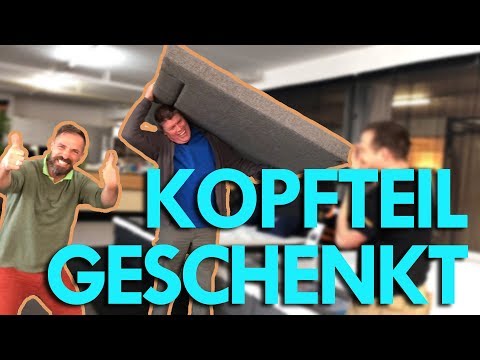 Svane Kopfteilaktion: Kunde nimmt Kopfteil gratis mit!