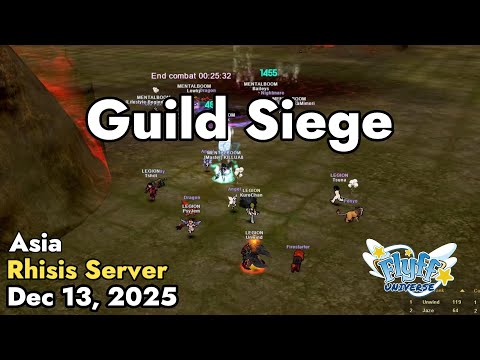 Guild Siege (Rhisis Server) December 13, 2025 | Flyff Universe