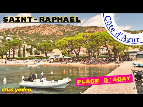Saint-Raphaël ; Plage d'Agay ; Vacances ; Littoral ; Bord de Mer ; Provence ; Côte d'Azur ; France