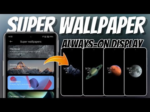 Active Super Wallpapers With Always on Display on unsupported Xiaomi devices