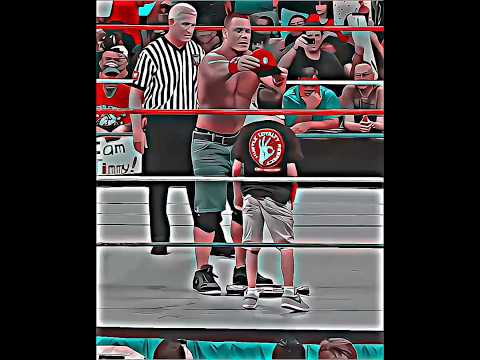 Everyone Together Be Proud of John Cena 🥹 #wwe #johncena #rtruth #wweshorts #shorts