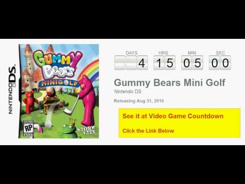 Gummy Bears : Mini-Golf Nintendo DS