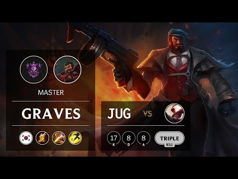 Graves Jungle vs Lee Sin - KR Master Patch 9.6