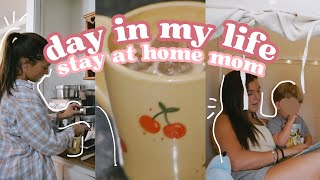 DAY IN MY LIFE AS A SAHM💖🏡 new playroom, thrifting and new routines