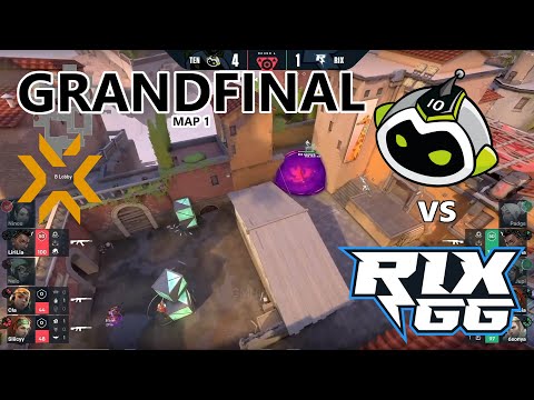 Rix.GG Lightning VS TENSTAR Nova Map 1 ASCENT | Grand Finals - VCT 2021: Game Changers EMEA Series 1