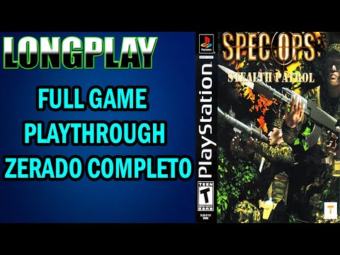 Longplay Spec Ops: Stealth Patrol [PS1] Full Game Playthrough Zerado Completo