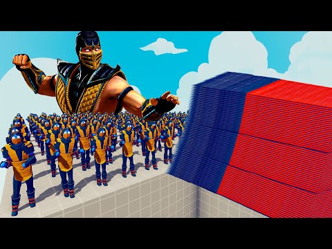 200x SCORPION + 1x GIANT vs EVERY GOD - Totally Accurate Battle Simulator TABS
