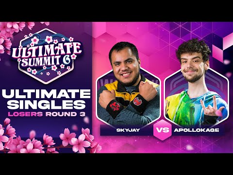 Skyjay vs ApolloKage - Losers Round 3 Ultimate Summit 6 - SSBU Singles | Incineroar vs Snake