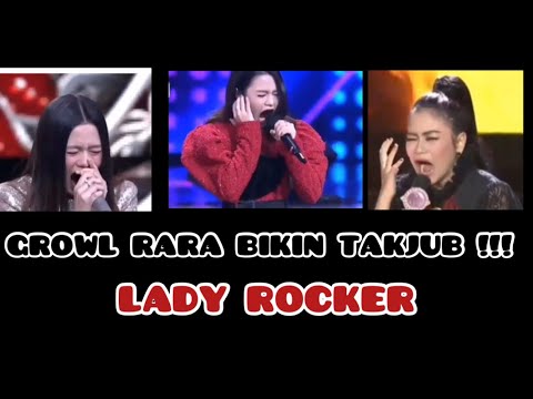 GROWL RARA YANG BIKIN TAKJUB !!! LADY ROCKER !!!