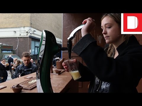 Why Carlsberg Created A Bar Made Of Chocolate