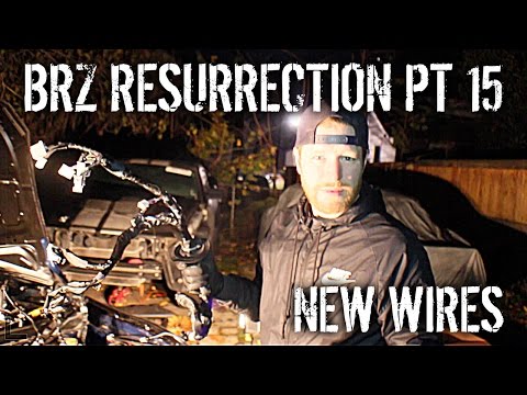 BRZ Resurrection Pt 15 - New Wiring Harness