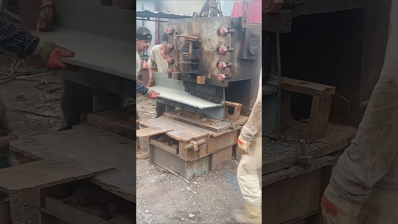 I-beam cutting - good tools and machinery make work more efficient