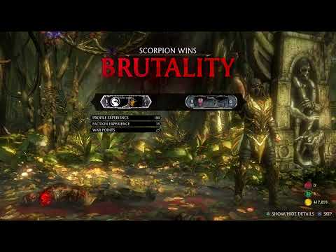 The Best Scorpion Brutality Combo Ever!