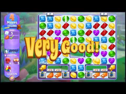 Wonka's World of Candy Level 179 - NO BOOSTERS + FULL STORY 🍫 | SKILLGAMING ✔️