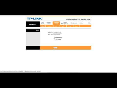 حل مشكلة عدم ثبات خدمة الانترنت لراوتر TP-Link model TD-W8901N