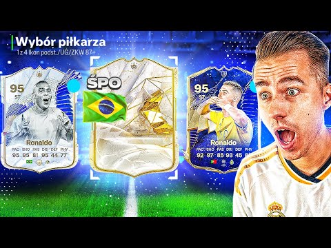 RONALDO NAZARIO + CR7 TOTY & BRAZYLIJSKI PICK z IKONĄ! | EA FC 24