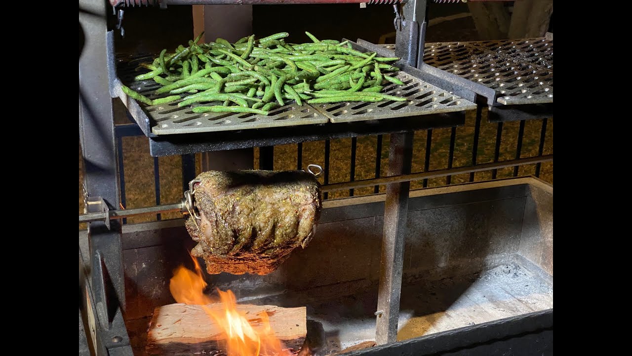 10LB Rib Roast on the Sunterra Outdoor Santa Maria Grill: Holiday Favorite!