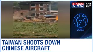 Chinese PLA aircraft shot down in Taiwan; China claims technical glitch - Download this Video in MP3, M4A, WEBM, MP4, 3GP