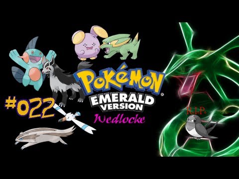 Lets Play Pokemon Smaragd Wedlocke-Challenge (german/HD+) #022 - schockierende Arena