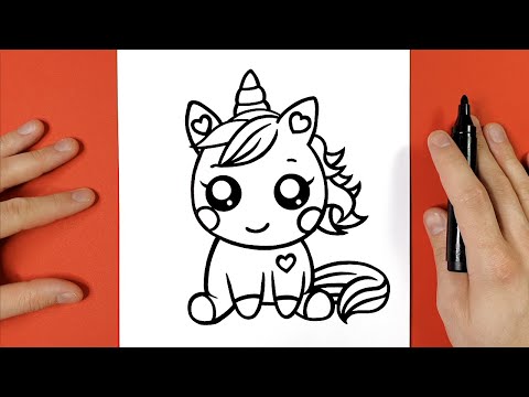 BÉBÉ LICORNE KAWAII - TUTO DESSIN KAWAII