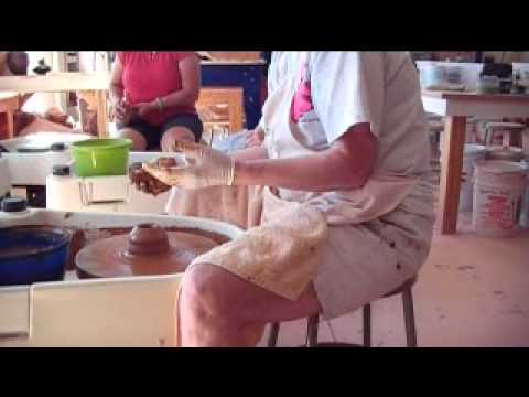 2014 G S  Weppner Primative Pottery Throwing Demo Small Bowl