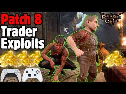 EASIEST Trader Gold Exploits in Baldur's Gate 3 PATCH 8 (Console & PC)
