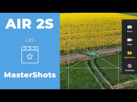 DJI AIR 2S: MASTERSHOTS - Tutorial on how to use them
