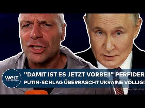 UKRAINE-KRIEG: "Damit ist es jetzt vorbei!" Perfider Schlag von Putin überrascht das Land völlig!