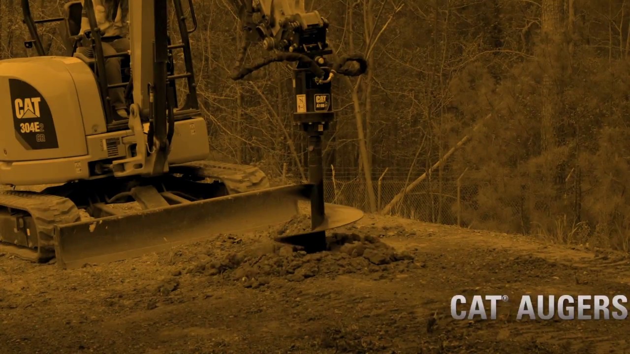 Cat® Auger Attachment Overview
