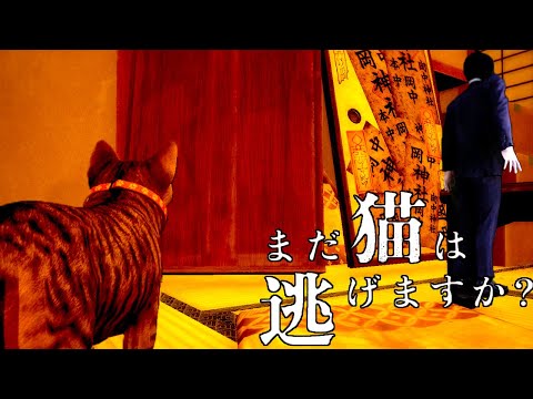 猫になって古民家で起きた悲劇の事件の真相を探るホラーゲーム【まだ猫は逃げますか？】