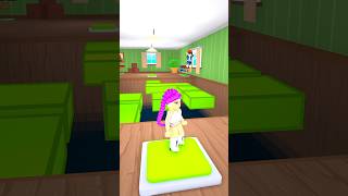 kpop Demon Hunter plays Teamwork Puzzles Obby with bacon #roblox #shorts