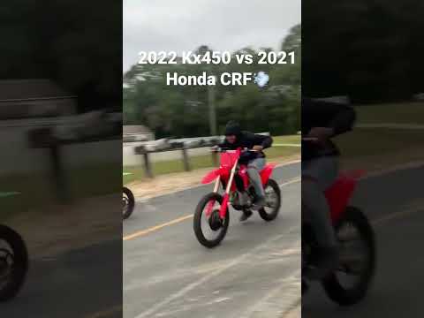 2022  Kx450 vs 2021 Honda CRF💨🦅