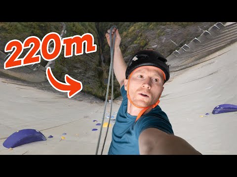 I tried to climb the biggest man-made route in the World
