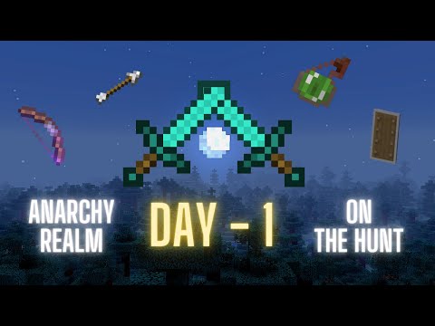 Insane Minecraft Anarchy Realm: Day 1 Hunt