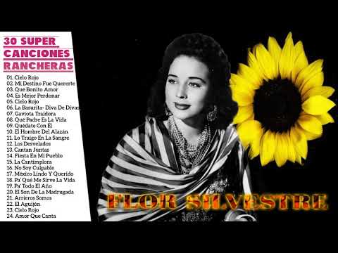 FLOR SILVESTRE PURAS RANCHERAS MIX - 20 Bellas Canciones de Flor Silvestre
