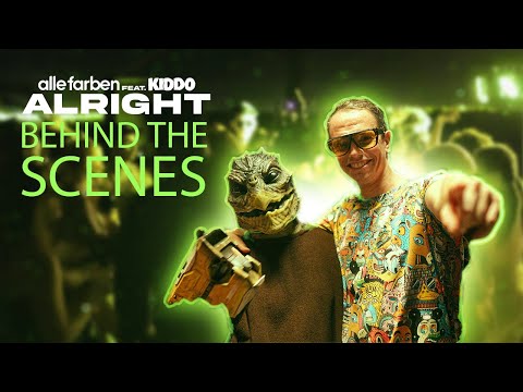 We threw the CRAZIEST Party ever 🤯 l Alright by Alle Farben (feat. Kiddo) - Making Of