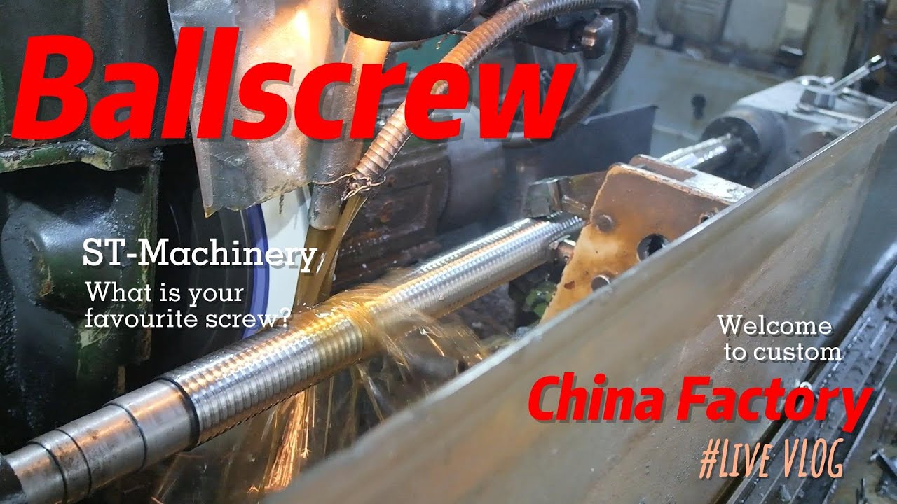 Processing SFU3206 ball screw C3 ballscrew stainless steel