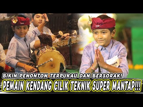 PEMAIN KENDANG CILIK VIRAL TEKNIK PUKULAN MANTAP | TAMAN AYUN BARONG FESTIVAL REGENERASI 2022