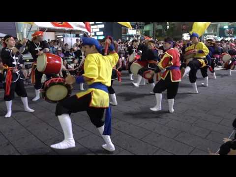琉球國祭り太鼓（オジー自慢のオリオンビール）/ 新宿エイサーまつり2016