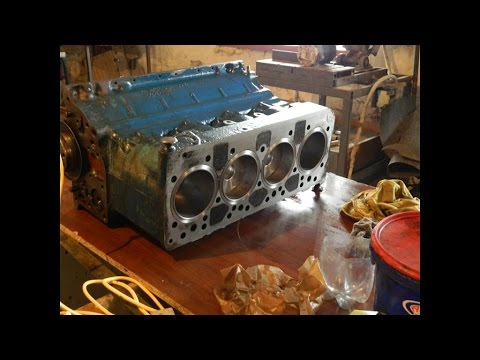 Ремонт двигателя МТЗ.  Часть-1.