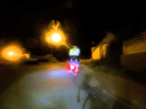 Paris-Brest-Paris 2015 - Night time Elliptigos and a secret control after Carhaix