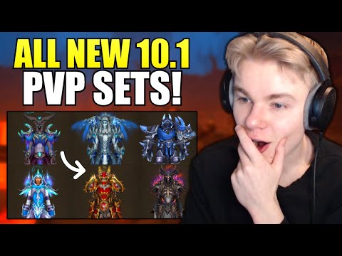 ALL NEW PvP Sets Dragonflight 10.1 + ELITE Version