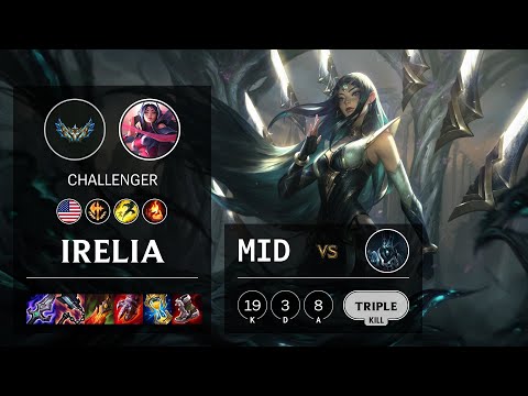 Irelia Mid vs Karthus - NA Challenger Patch 12.5