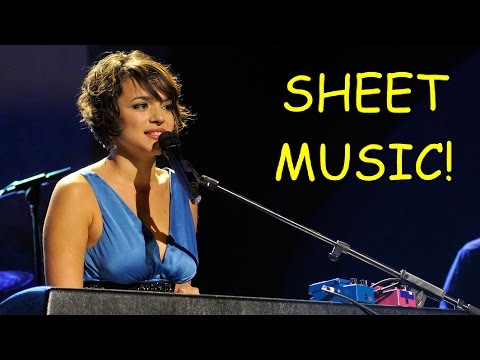 Norah Jones "The End of a Beautiful Friendship" SHEET MUSIC! accompanied by Marian McPartland