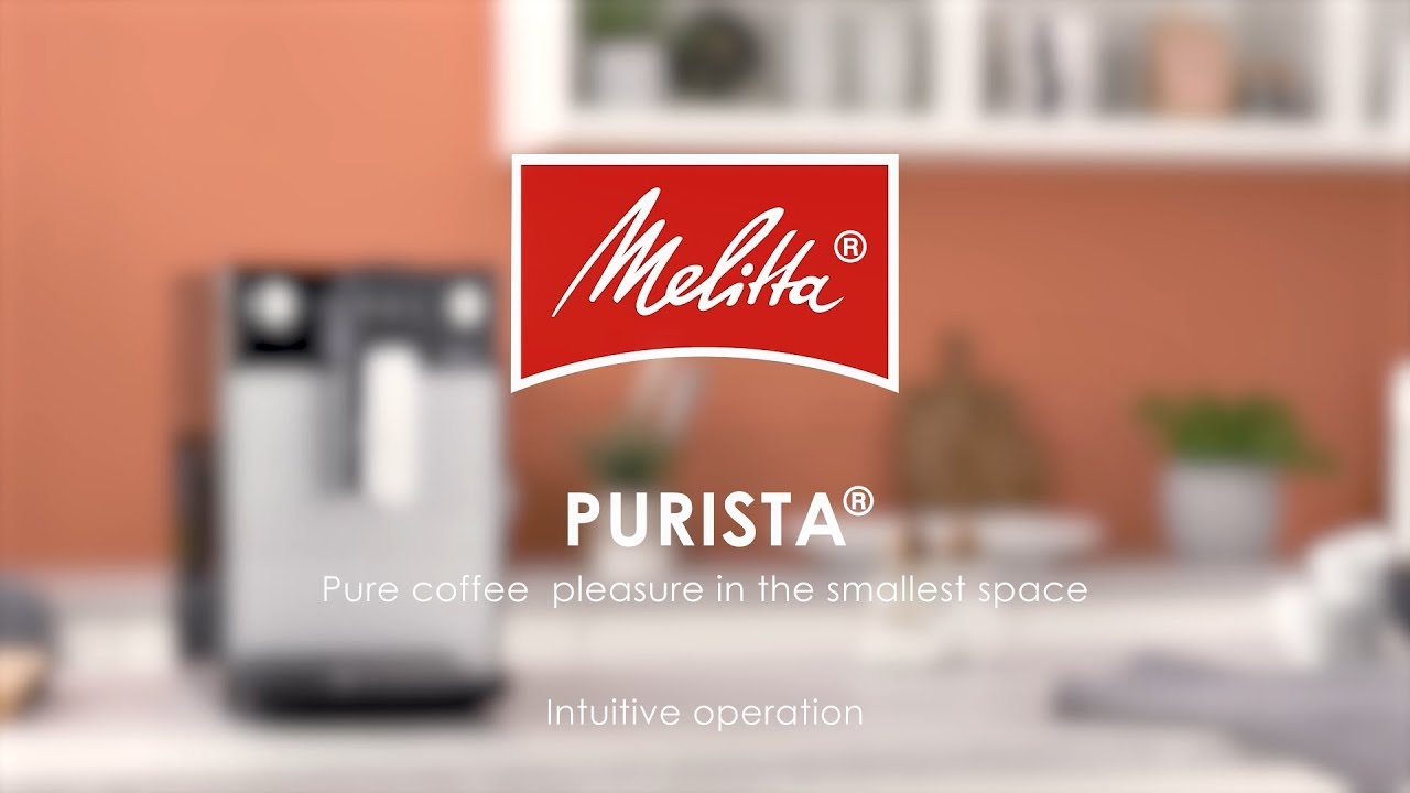 MELITTA PURISTA automatinis kavos aparatas, sidabro