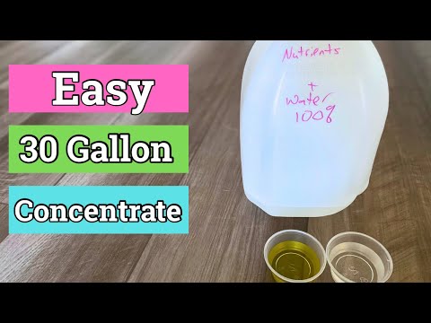 Masterblend lettuce formula | How to Mix Hydroponic Nutrient Solutions