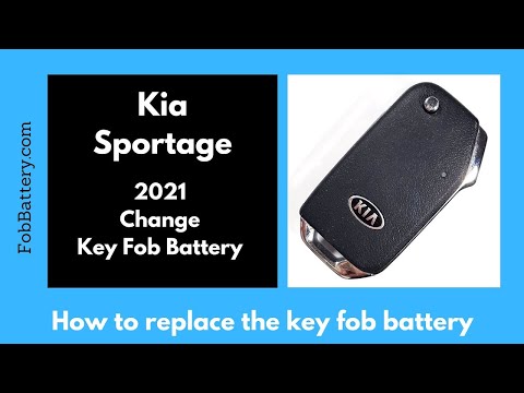 Kia Sportage Key Fob Battery Replacement (2021-2024)